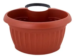 Вазон 112097 "Терра" 27 з кріп. на стовп (теракот)