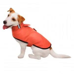 145304 Дощовик д/собак Textile, розмір S, помаранчевий