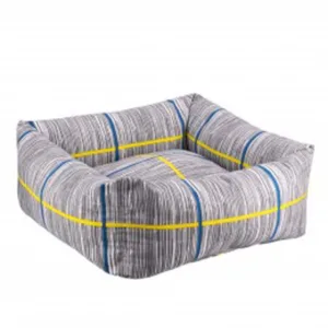 1422111 Лежанка квадрат. бязева Comfort М 55*55 см сіра