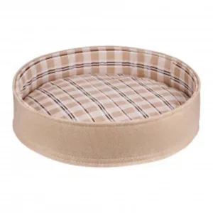 366114 Бортик круглий бязь+фетр Comfort S 45*11 см бежево-бежевий