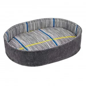 366211 Бортик круглий бязь+фетр Comfort S 45*11 см сіро-сірий