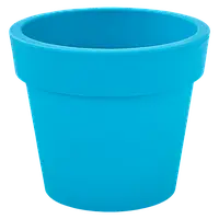 Вазон 115072 "Гамма" 20*17см (бірюзов.)