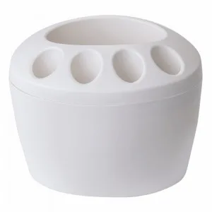 Підставка 124077 д/зубних щіток (біла роза)