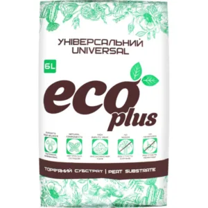 Торф'яний субстрат "ECO PLUS"  6л "Універсальний"