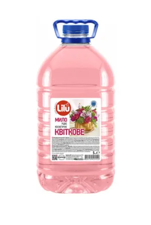 LILU Мило рідке косметичне "Квіткове" пл. пет. 5л.
