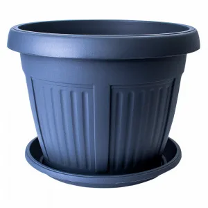 Вазон 112062 "Терра" 40*30 з підст (граніт)