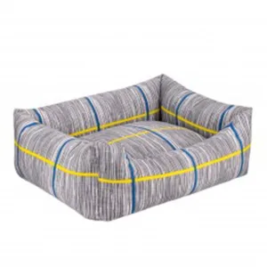 1012111 Лежанка прямокут. бязева Comfort S 35*45 см сіра