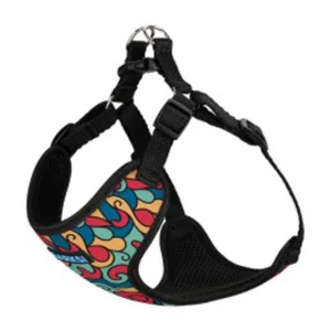 74/8714 Шлея д/собак Sport, S (Об.шиї -24см,Об.груд-35-38см) Вітраж