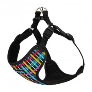 74/8718 Шлея д/собак Sport, S (Об.шиї -24см,Об.груд-35-38см) Клітинка