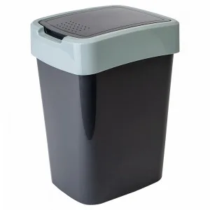 Відро "Євро" 18л д/сміття 122067 (граніт/полин)