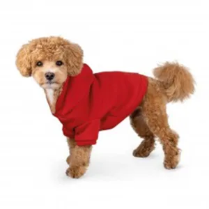 155403 Худі для собак ТМ Barksi Textile, розмір M, червоний