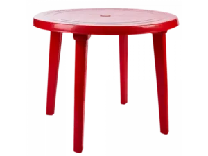 Стіл 100011 круглий (червоний)
