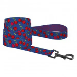 61/8628 Повідець для Собак Bronzedog Urban FRUITS (довж-152 см шир-20 мм) Вишні