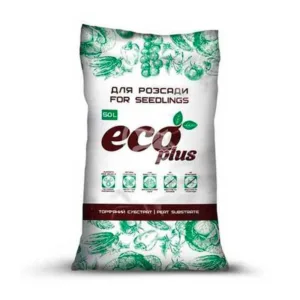 Торф'яний субстрат "ECO PLUS" 50л "Для розсади"