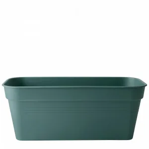 Вазон 115020 "Глорія" балконний 40*18 (зелений)