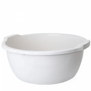 Таз круглий 15л (121054 біла роза)