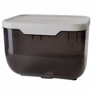 Тримач д/туалет. паперу 171022 (корич. пр./біла роза)