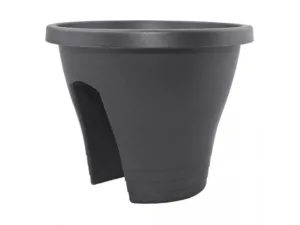 Вазон 114019 "Женева" з кріпленням на перила (граніт)