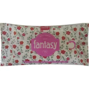 Серветки вологі Beauty Fantasy з ароматом квіткової свіжості 15шт