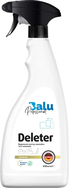 BALU Deleter засіб д/видалення скочу та наклейок з розп. 650мл