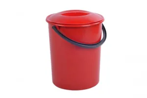 Відро місткість 13л з кришкою (V019)