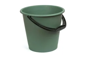 Відро 10л (сорт2) Садово-городне СІРЕ (V191)