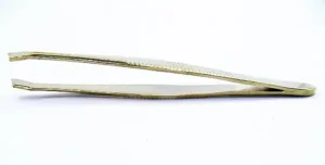 Пінцет ZINGER метал-золото прямий 8,5см