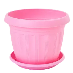 Вазон 112068 "Терра" 14*11 з підст (рожевий)