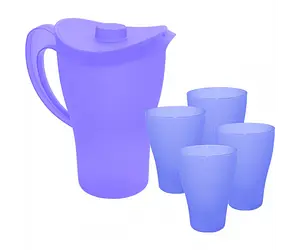 НБ подарунковий 169041 "Глечик та стакани" (фіол.пр)