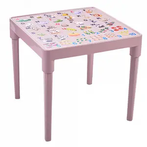 Стіл 100028 дитячий "Абетка англійська" (фрезія)