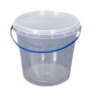 "Еліпс" Відро харчове Прозоре  1,0л.