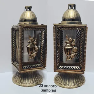 Лампадка 23 золото Santorini (Гілка)