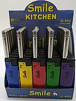 Запальничка 8106 побутова кольорова