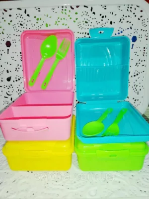 Контейнер "Ланчбокс" (салатовий)