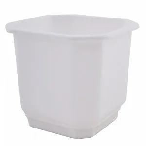 Вазон 112024 "Дама" з підст 24*24 (білий)