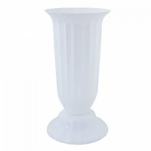 Вазон "Флора" 51 з підст 114033(білий)