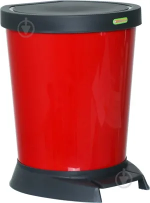 Відро з педаллю 18л д/сміття 124066 (червон)
