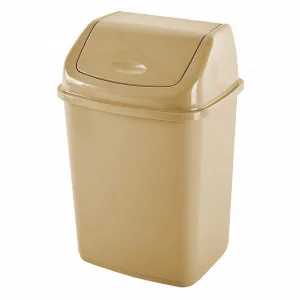 Відро для сміття 18л (122065 кремове)