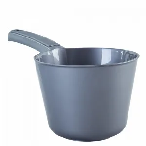 Ковшик 122091 з носик. 1л (СІРИЙ)
