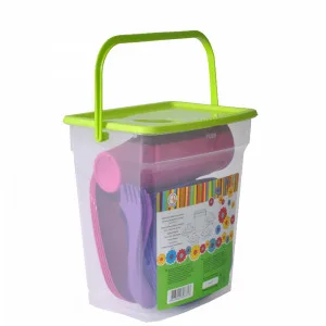 НБ посуду 169042 "Подарунковий" (т.рож./т.бузков. відро)