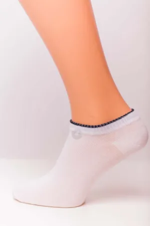 арт 438  (27-29, 301 білий)гладь,бамбук,укор.мод,полоса на борту,Ч.НП