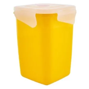 Контейнер 168054 "Фієста" ГЛИБОК. 2л (т.жовтий/пр.)