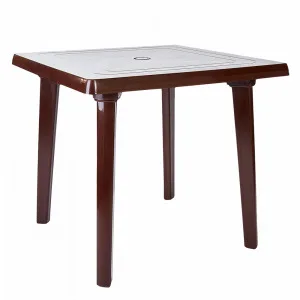 Стіл 100012 квадратний (шоколад)