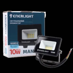 Прожектор LED ENERLIGHT "MANGUST"  10Вт (800lm) 6500K(60шт)