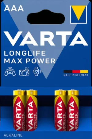 VARTA Бат-ка LONGLIFE Alkaline MAX POWER AAA