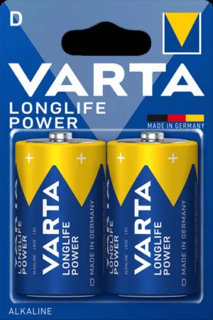 VARTA Бат-ка LONGLIFE Alkaline POWER Bli-2 "D"