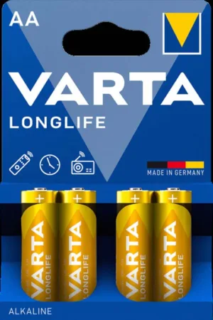 VARTA Бат-ка LONGLIFE Alkaline Bli-4шт. AA