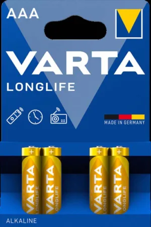 VARTA Бат-ка LONGLIFE Alkaline Bli-4шт. AAA