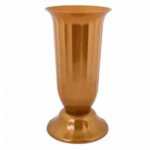 Вазон "Флора" 29 з підст 114037 (бронзов)