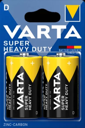 VARTA Бат-ка Zink-Carbon SUPERLIFE Bli 2 "D"